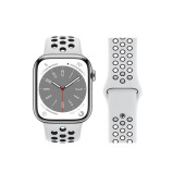 Perfii Dot Silicone Replacement Band For Apple Watch 41, 40, 38 mm Series 8/7/6/5/4 SE - 2 miniature