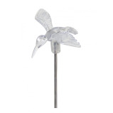 Exhart Solar Acrylic Hummingbird Garden Stake - 1 miniature