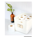 حاوية تخزين صغيرة ضخمة مع غطاء من الخيزران - 6 miniature