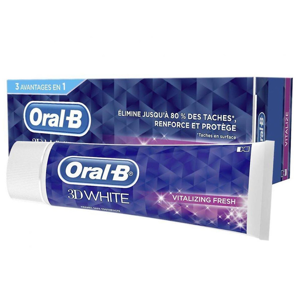 Oral-B, Manual 3D White Vitalize Toothpaste, 75ml - 1