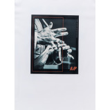 تي شيرت UAEJJ AJP LOGO 2 للرجال، قطن، ابيض، مقاس M - 3 miniature