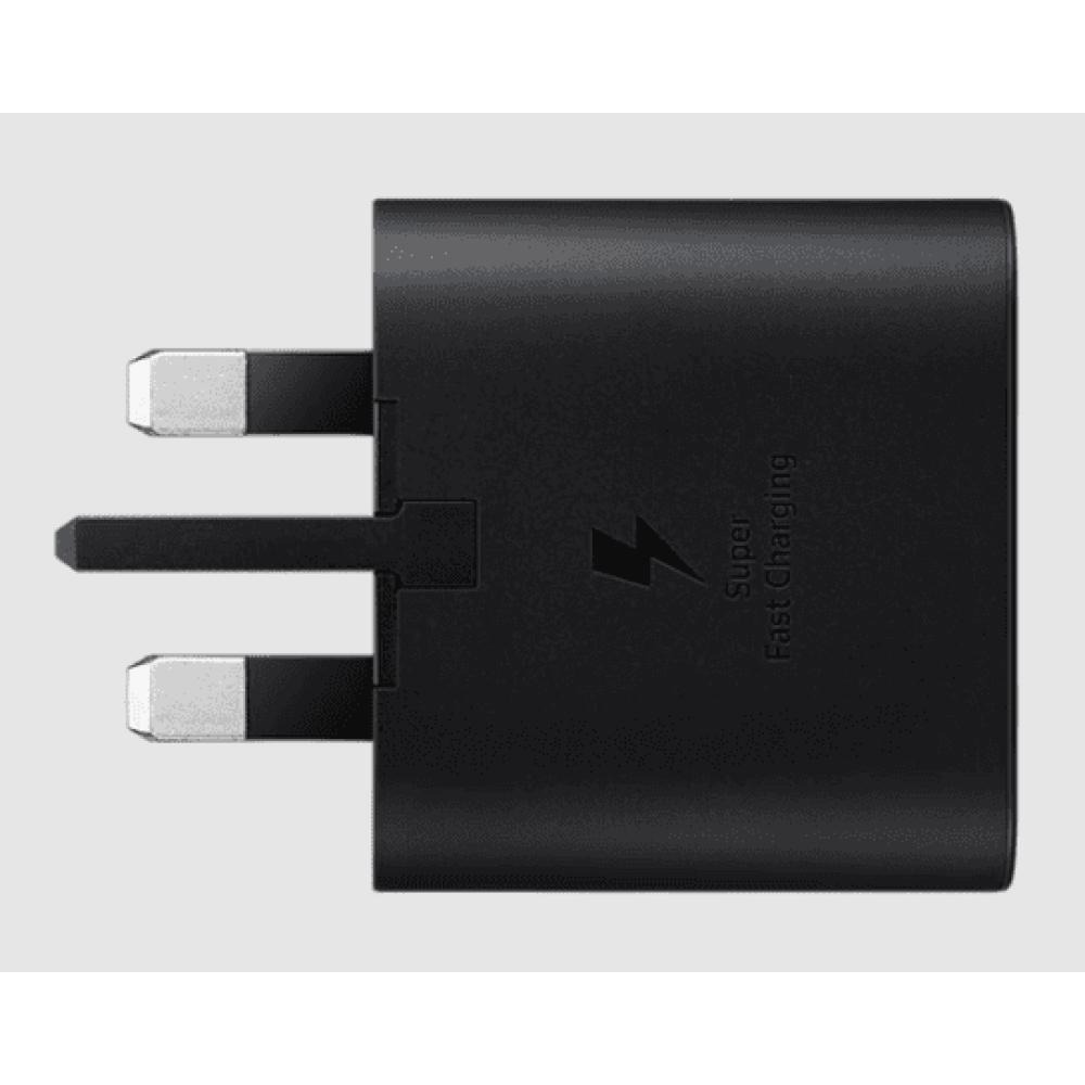 ДОМАШНЕЕ ЗАРЯДНОЕ УСТРОЙСТВО SAMSUNG ТИПА — C ТИПА — C 25 ВТ, ЧЕРНОЕ - 1