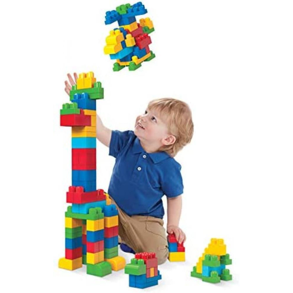 Mega Bloks / 80-Piece Big Building Bag Classic, 1-5 years - 2