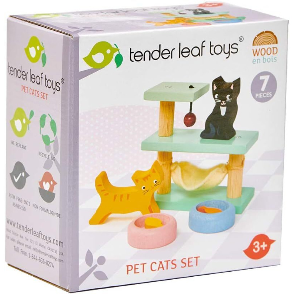 Tender Leaf Toys Pet Cats Set - 2