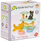 Tender Leaf Toys Pet Cats Set - 2 miniature