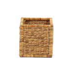 هوم سميث سلة تخزين وردية مربعة مقاس 30 × 30 × 30 سم - 2 miniature