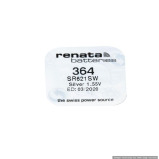 بطارية ريناتا SR621SW 364 - 2 miniature