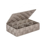 Wenko Bath Organizer Small Mod. Adria Lid Taupe - 1 miniature