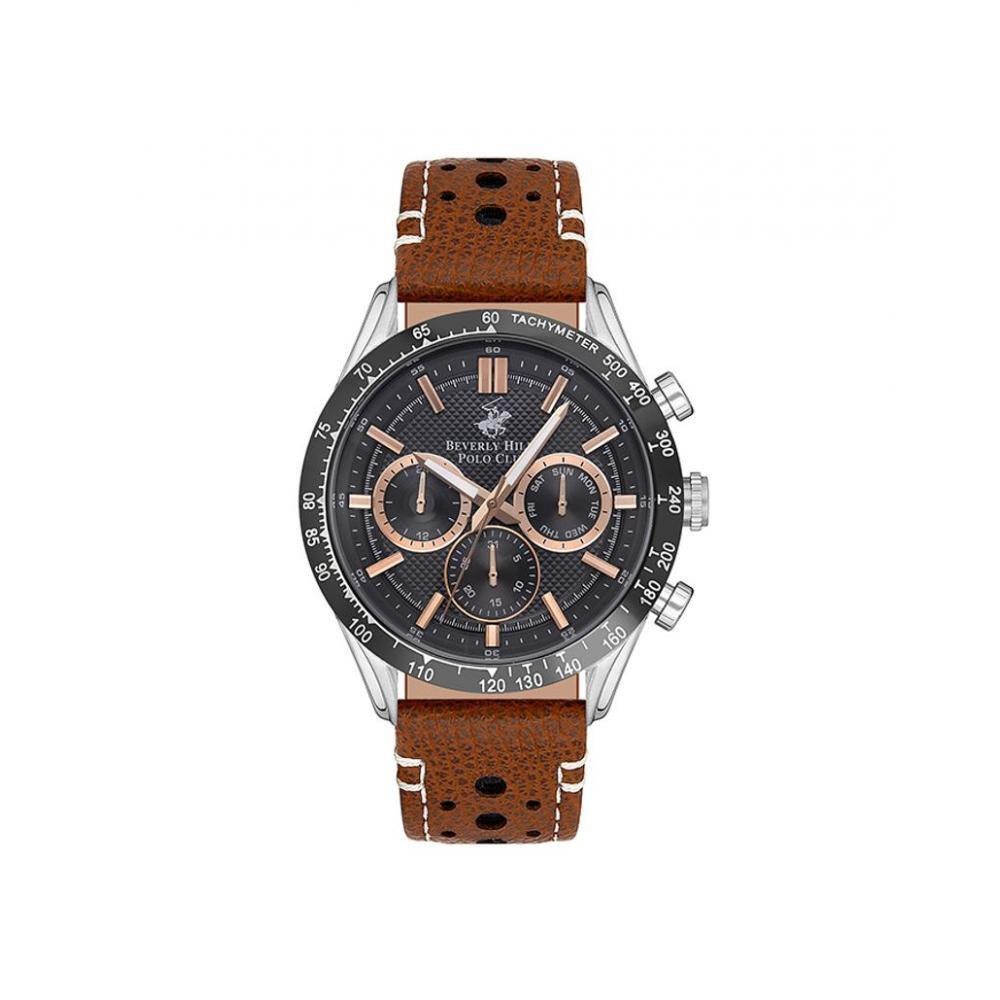 BEVERLY HILLS POLO CLUB Men's Multi Function Black Dial Watch - BP3317X.652 - 1