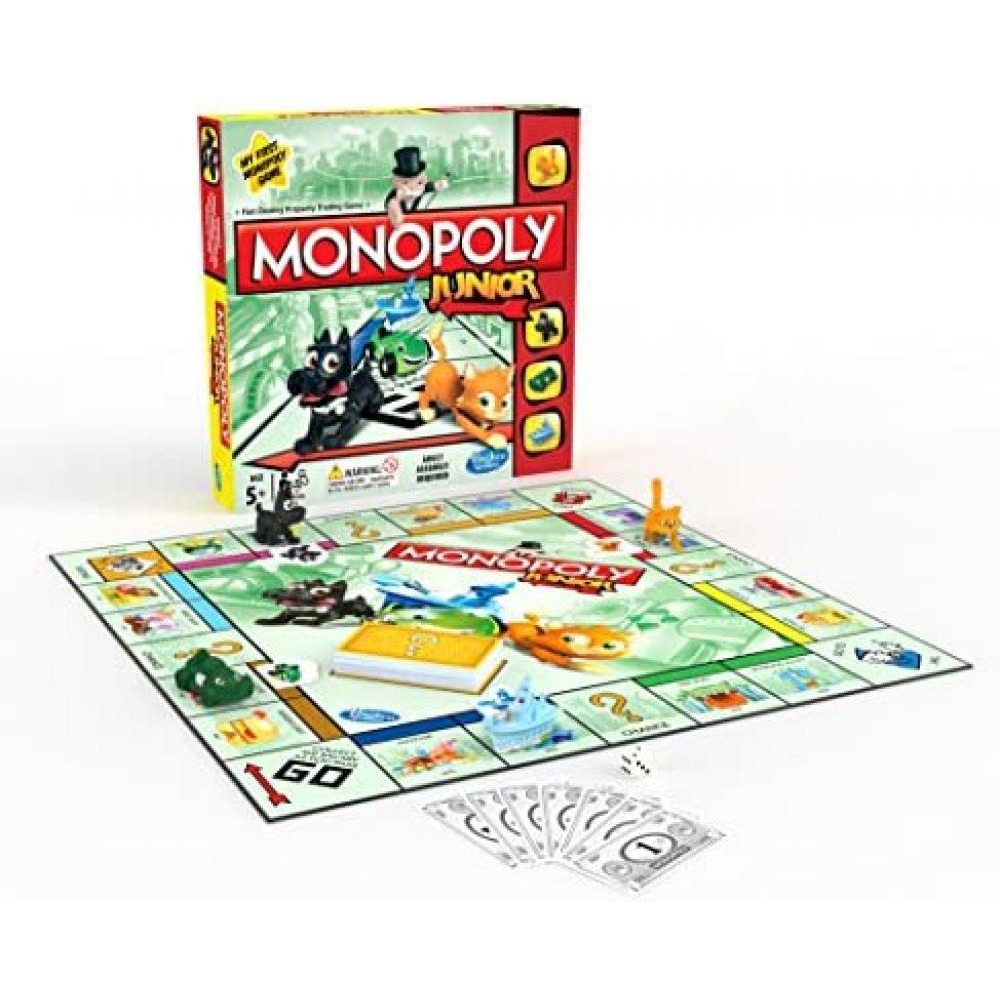 Hasbro Monopoly JUNIOR Game - 5