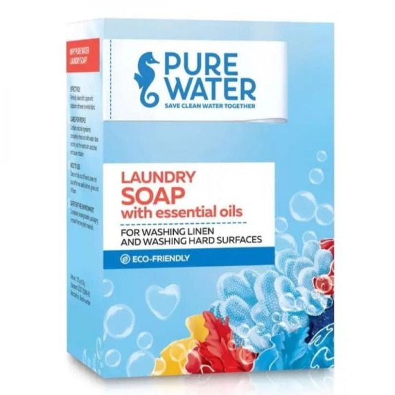 Pure Water Laundry Soap With Essential Oils 175 G