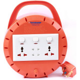 4-Сторонняя УДЛИНИТЕЛЬНАЯ Катушка Terminator, Кабель ДЛИНОЙ 10 М. МОДЕЛЬ: TER 3210TUS-10M. - 1 miniature