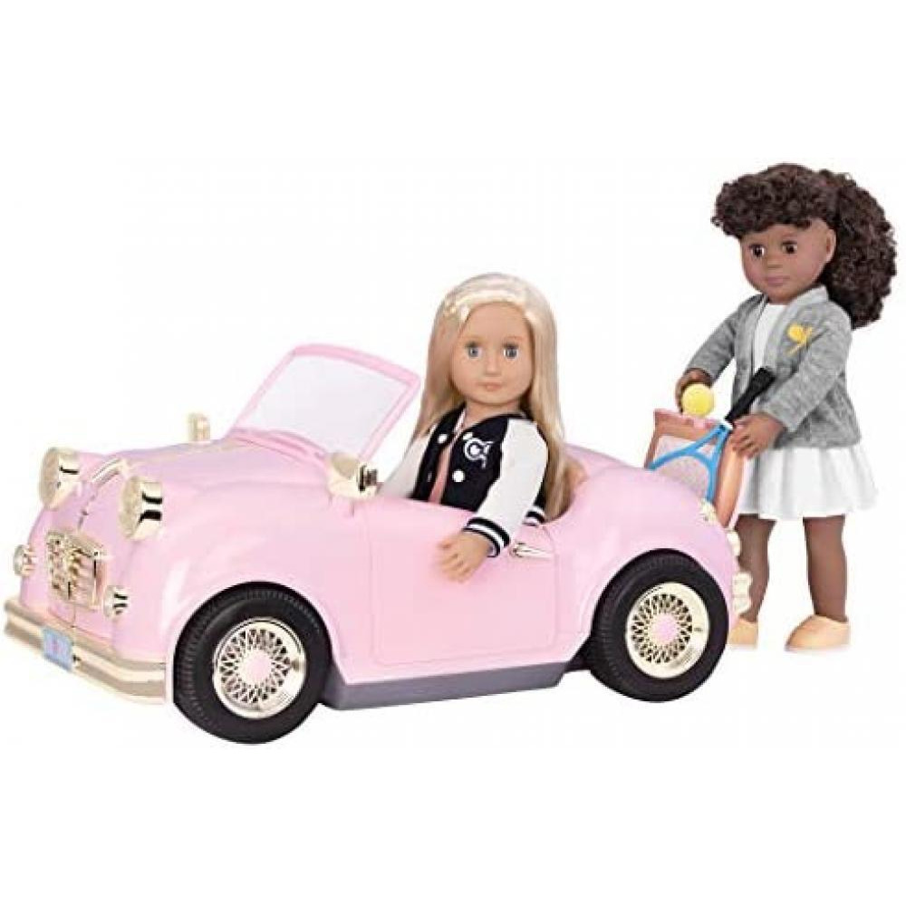Our Generation BD61007 Terry Fashion Doll, Pink, Navy & White Jacket - 4