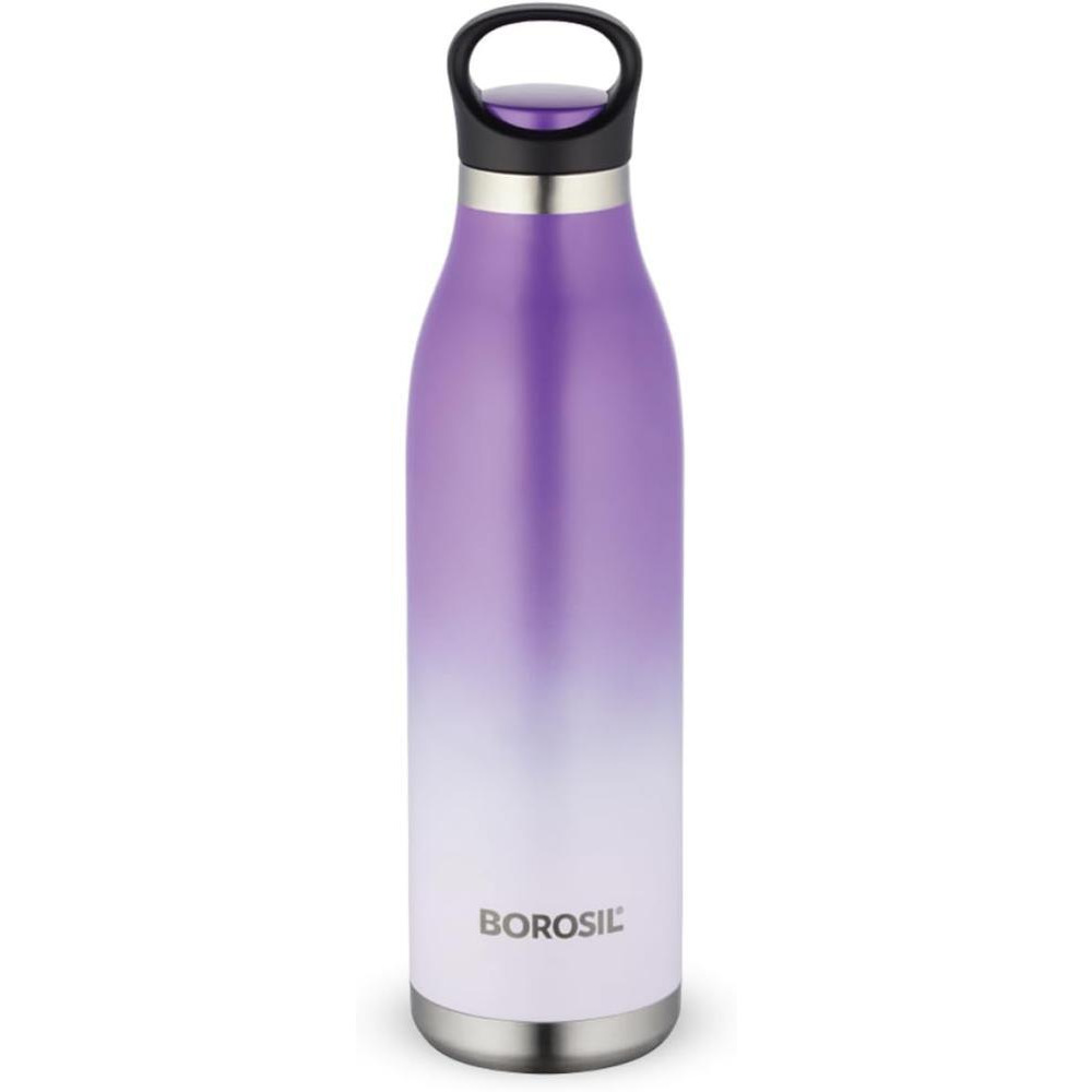زجاجة مياه معزولة، 750 مل، بنفسجي - 1