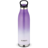 زجاجة مياه معزولة، 750 مل، بنفسجي - 1 miniature