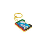 Generic / Keychain, Dubai Burj Al Arab, Gold, Souvenir - 2 miniature
