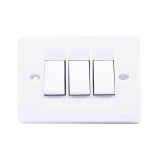 Tenby Switch 3 Gang 1 Way - 1 miniature