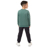 Boys' 2-Piece Sweatshirt and Jogger Set Green - Dark Gray 3-4 YRS - 3 miniature