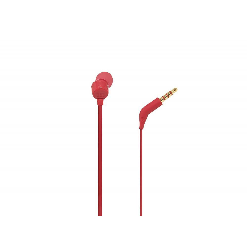 JBL \/ In ear wired headphone, T110, Red - 1