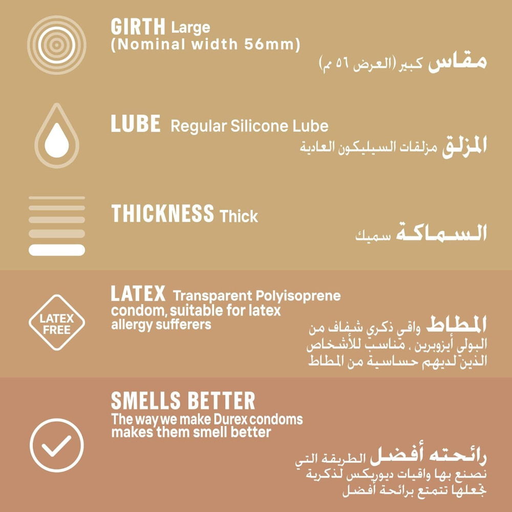 Презервативы Durex Real Feel для МУЖЧИН, Упаковка 10 ШТ. - 3