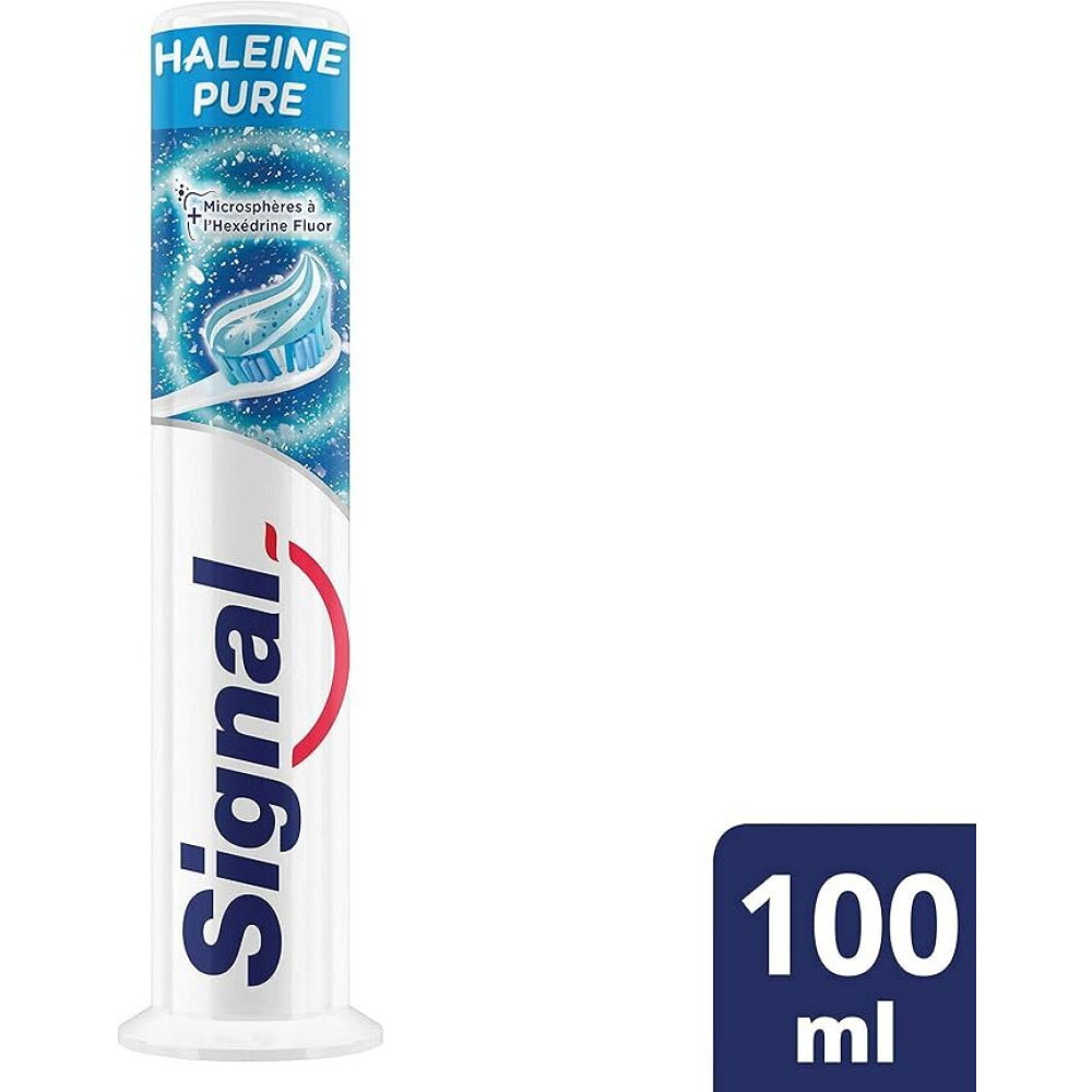 Signal Helen Pure Anti-Caries Toothpaste Pump, 100 ml - 2