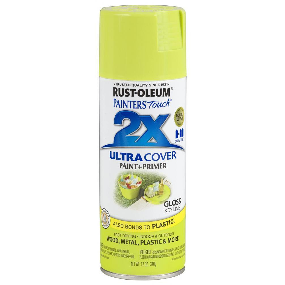 RustOleum Painter's Touch 2X Ultra Cover Gloss Key Lime 12Oz - 1