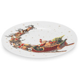 Fissman, Plate Christmas, 19.5cm, New Bone China - 1 miniature