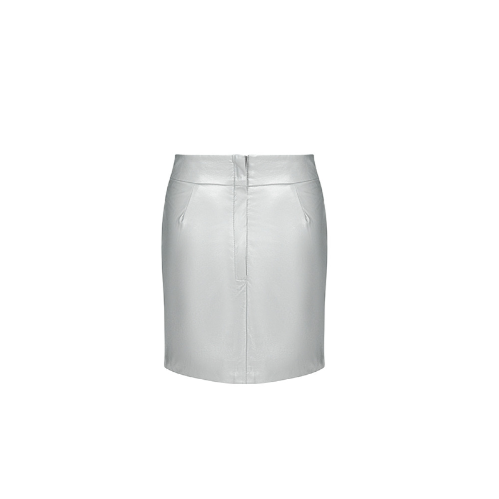 Skirt for girls Alessandro Borelli (Silver), size 16, 170 - 2