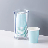 iDesign Clarity Disposable Cup Dispenser, Clear - 6 miniature