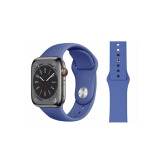 Perfii Solid Silicone Replacement Band for Apple Watch 49, 45, 44, 42 mm Series Ultra 8/7/6/5/4 SE - 1 miniature