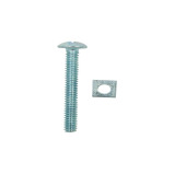Homesmiths R.Bolts Nut 0.18 x 1.5 inch - 1 miniature