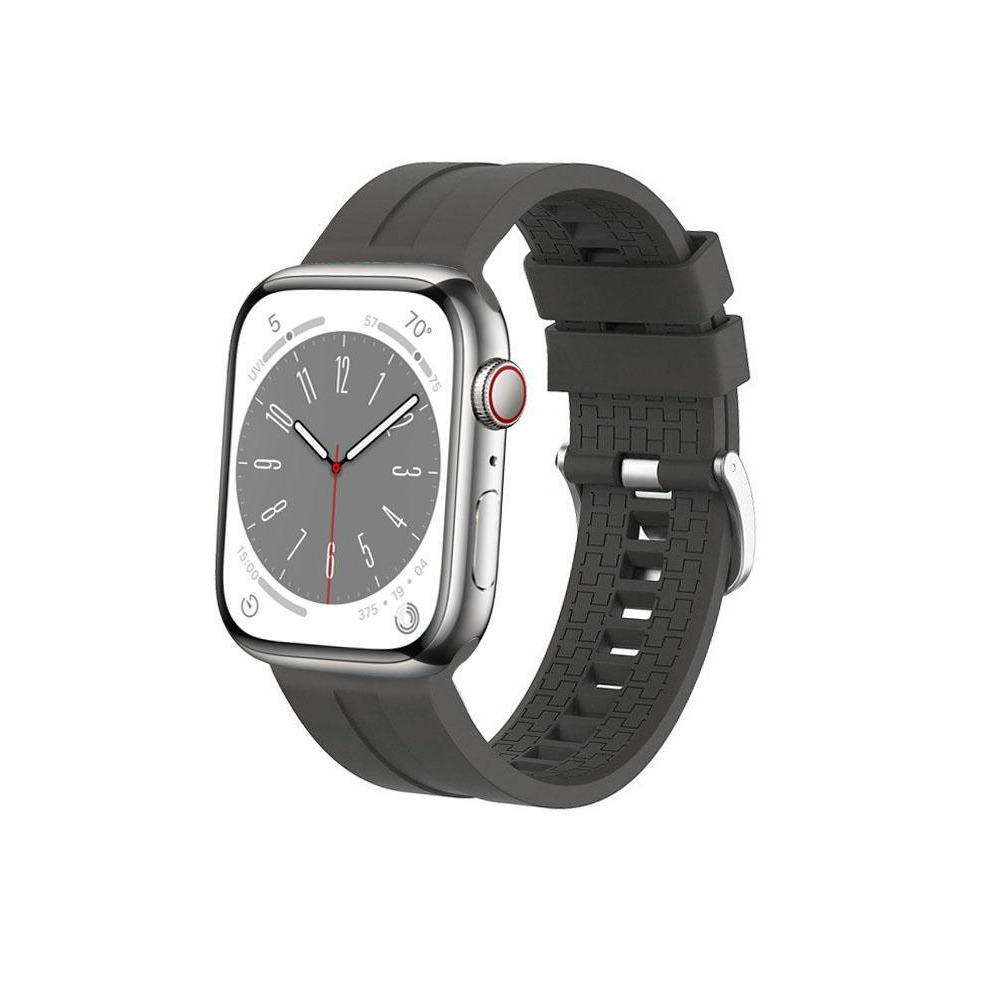 Perfii Silicone Replacement Band For Apple Watch 49, 45, 44, 42 mm Series Ultra 8/7/6/5/4 SE - 2