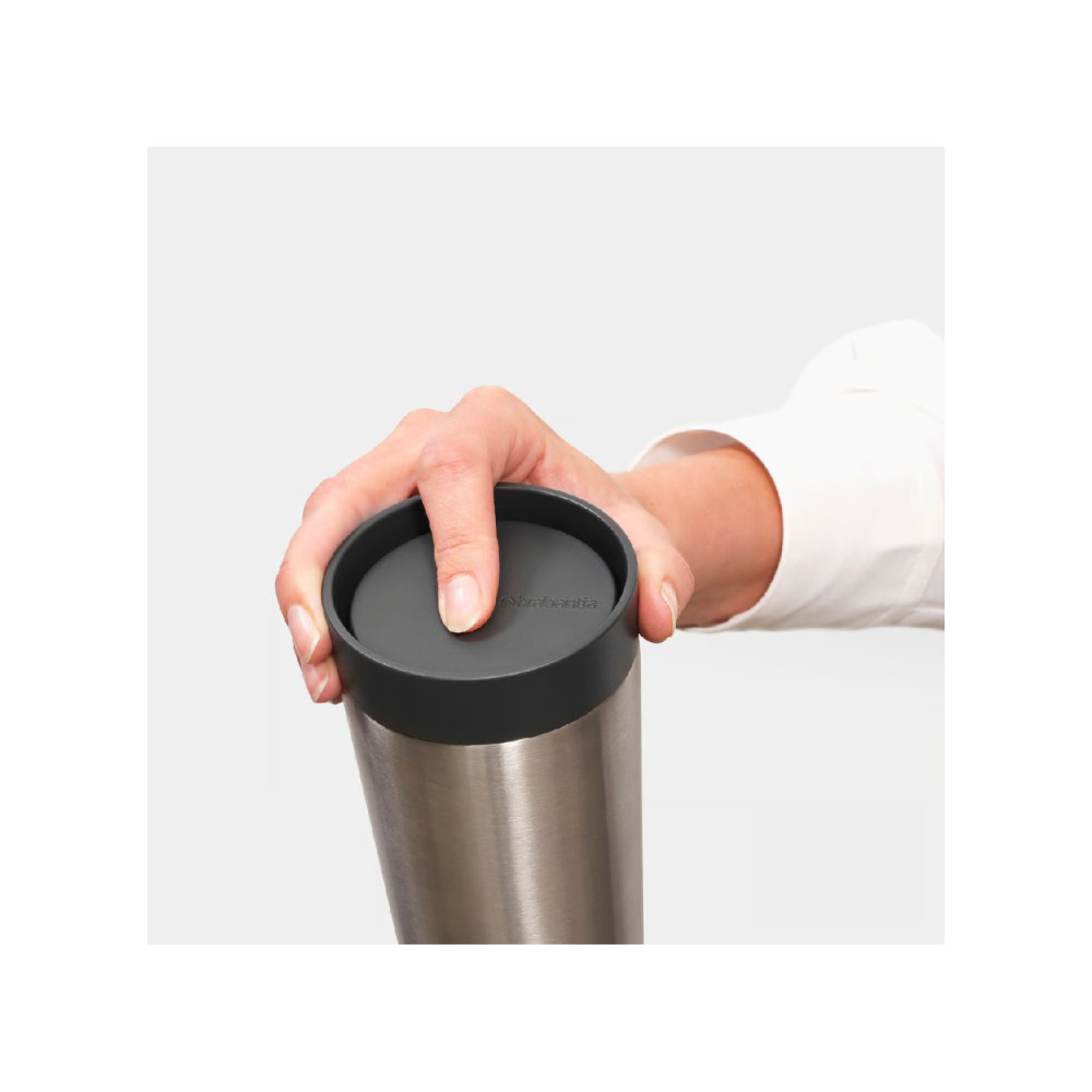 Brabantia Make \& Take Insulated Cup Med 0.36L Dark Grey - 5