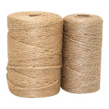 Premify / Natural jute twine rolls, 100x2 +100x3 mm - 1 miniature