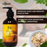 Nagaad Puntah Frankincense Body Massage Oil for Women and Men - 100% Natural Therapy, Joint Relaxation, Skin Nourishment 300 ml - 3 miniature
