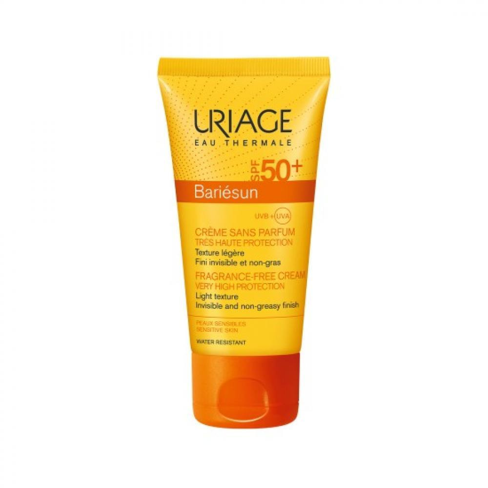 Uriage Sunscreen Bariesun Spf50 Fragrance-Free Cream 50ml - 1