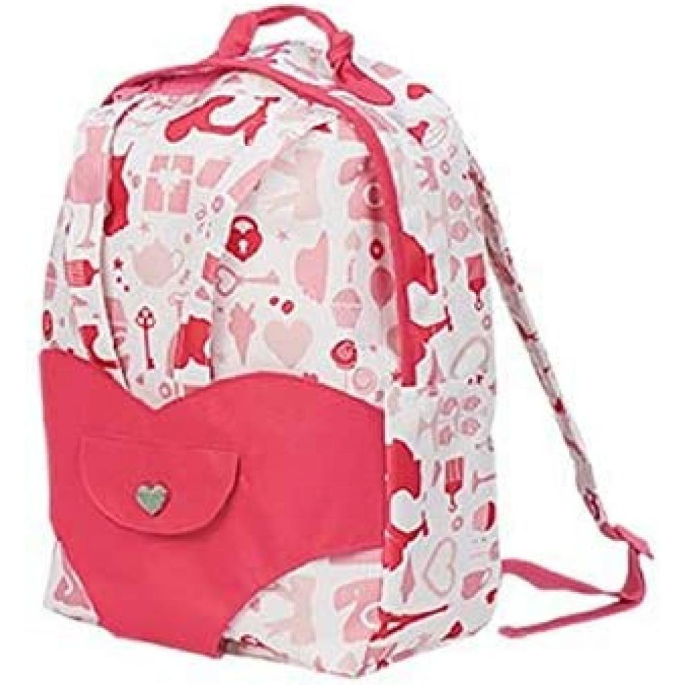 Our Generation BD37237 Hop on Carrier Backpack Doll Accessories, Party Print - 1