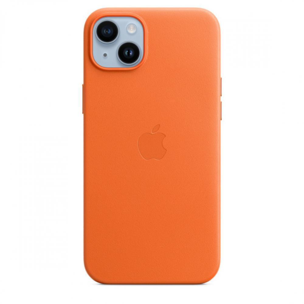 Apple Iphone 14 Plus Leather Case Mppf3Z Orange With Magsafe - 1