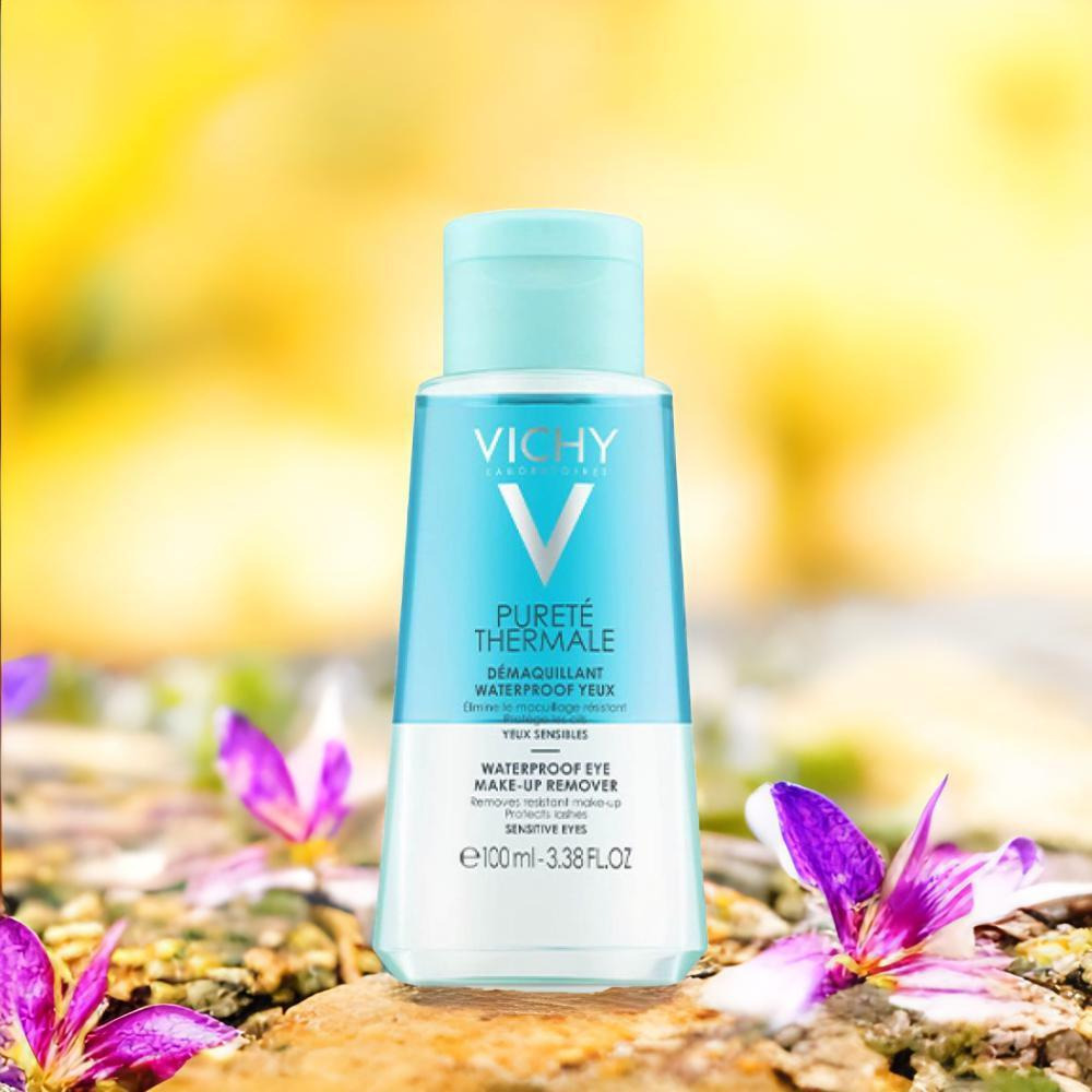 Vichy Purete Thermale Waterproof Eye Makeup Remover 100ml - 1