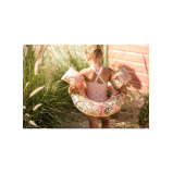 Swim Essentials, Swim ring with pink blossom printed, 55 cm, 3+ - 3 miniature