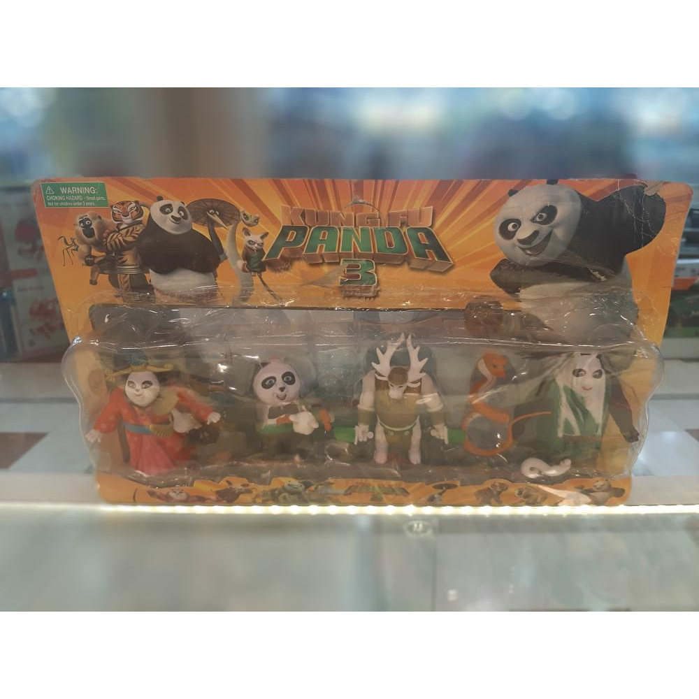 Figurines Kung fu Panda 7 pieces  - 3