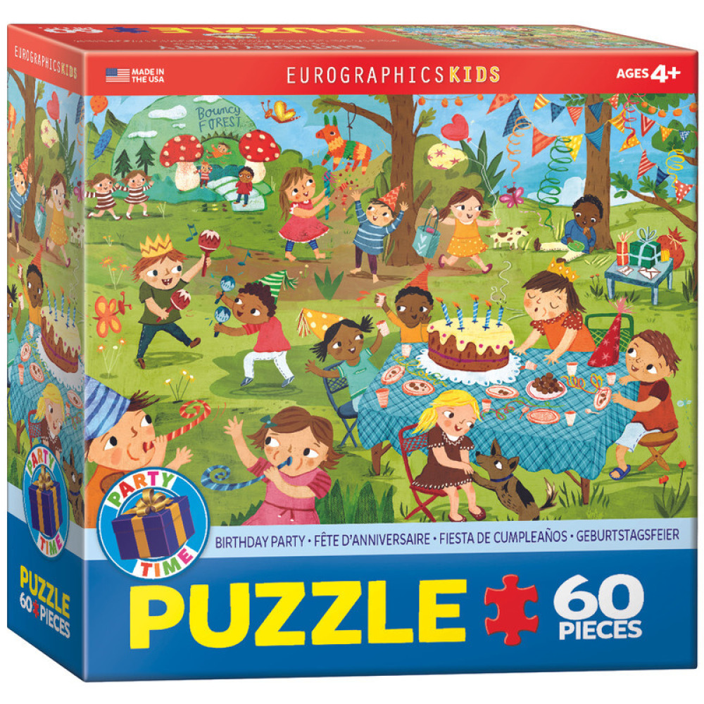 Puzzle EuroGraphics Birthday Party 60pcs - 1