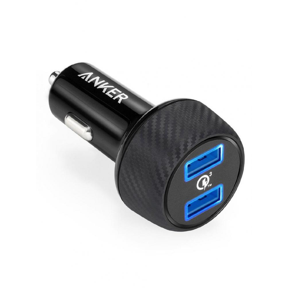 Anker Powerdrive Speed 2 QC в Черном цвете - 1