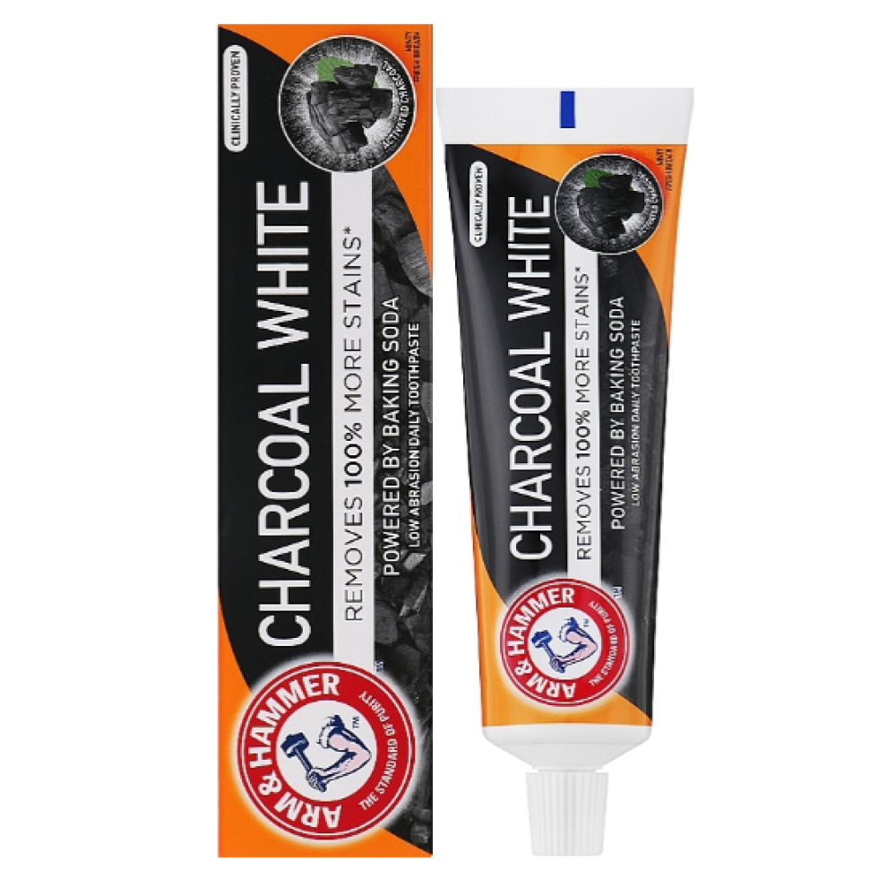 ARM & HAMMER, Toothpaste, Charcoal white, 75 ml - 1