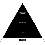 Vavana, Car air freshener with easy-to-use vent diffuser, Essential oils, Black - musk - 3 miniature