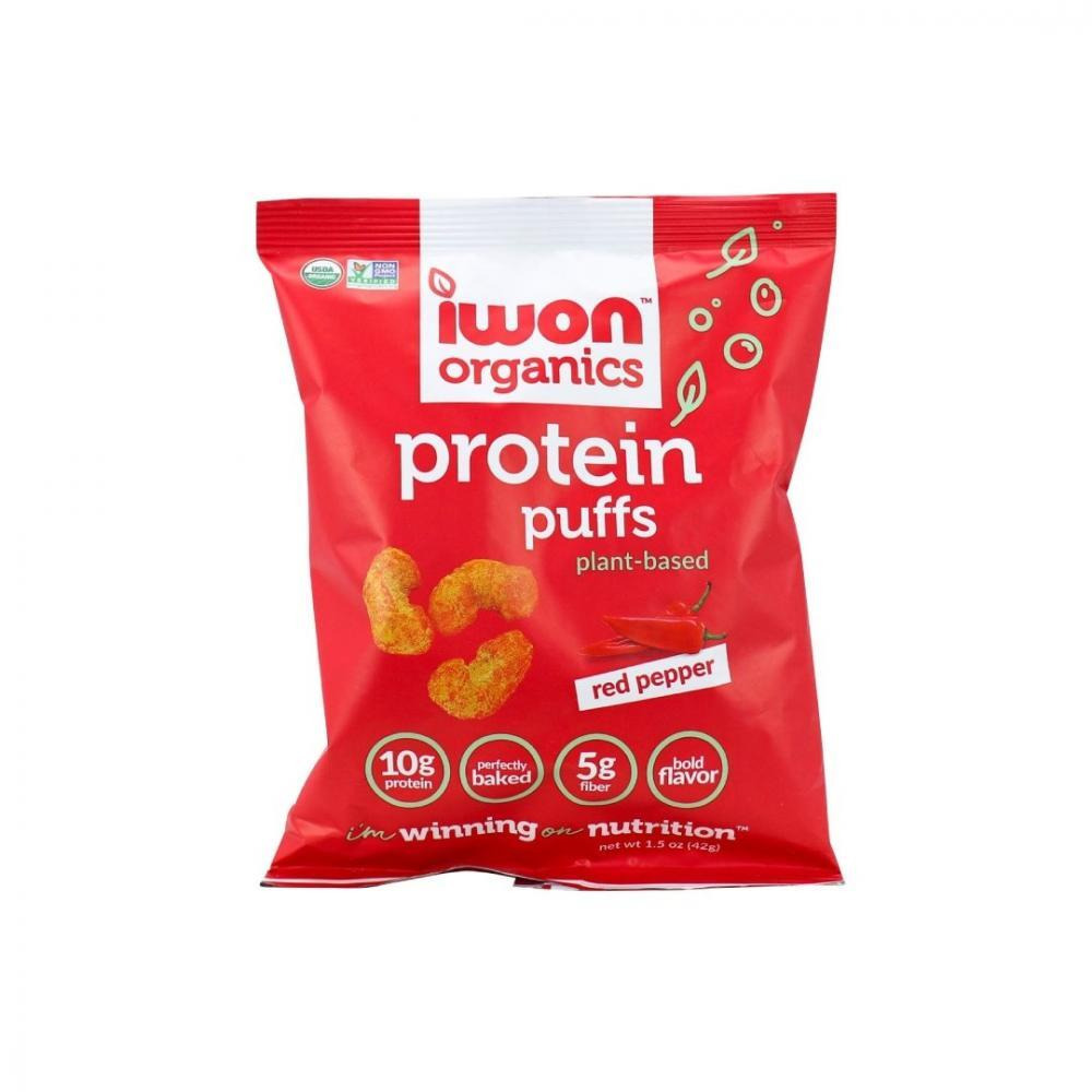 Red Pepper Flavored Protein Puffs 42g - 1