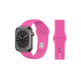 Perfii Solid Silicone Replacement Band for Apple Watch 49, 45, 44, 42 mm Series Ultra 8/7/6/5/4 SE - 1 miniature
