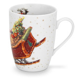 Fissman, Mug 360ml, Christmas, New Bone China - 1 miniature