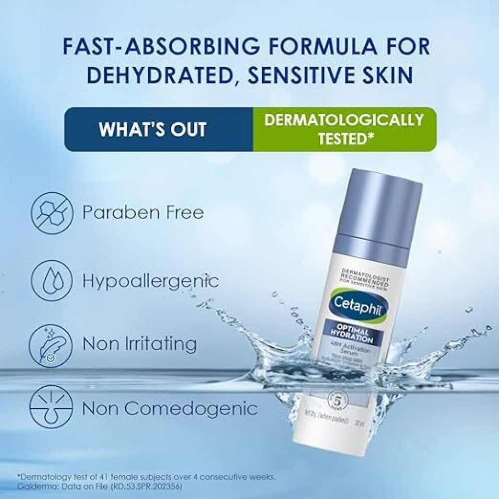 Cetaphil, Optimal Hydration Activation Serum, 30 ml - 3