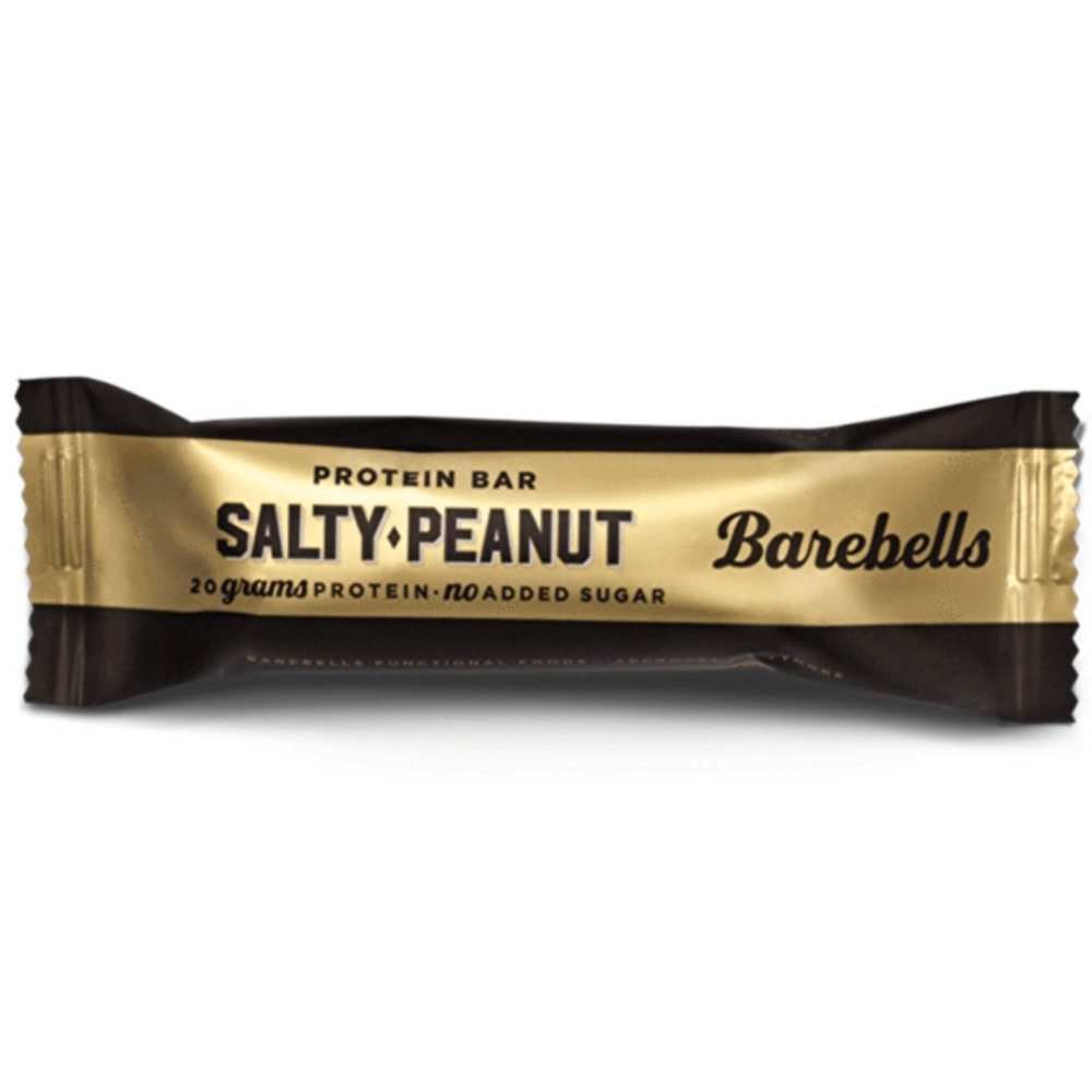 Barebells Bar High Protein And Low Carb Bar Box Of 12 Bars (55g) Salty Peanut - 3